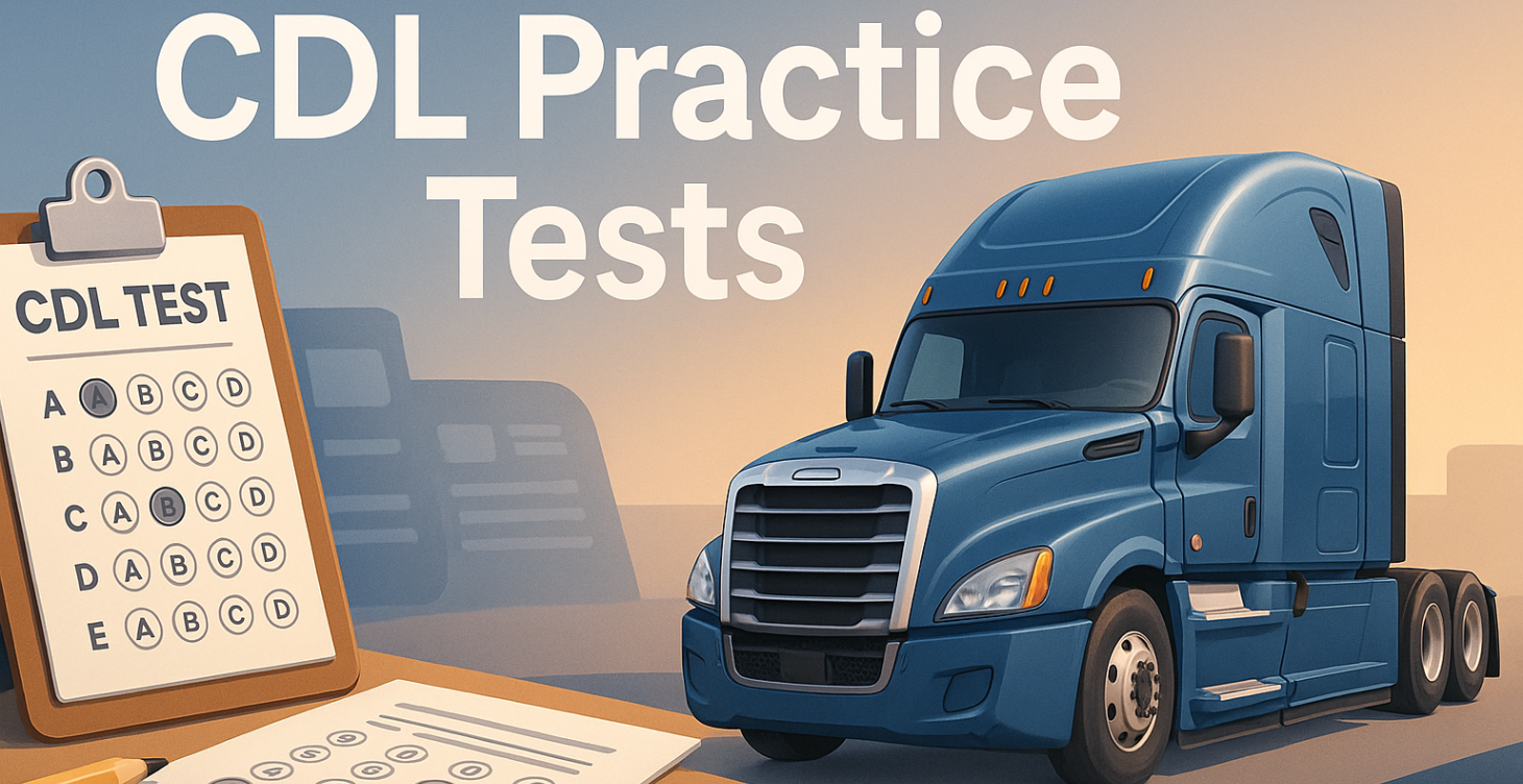 CDL Practice Tests course cover.